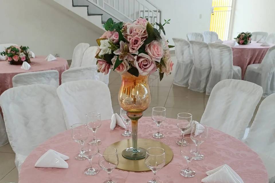 Decoração rose