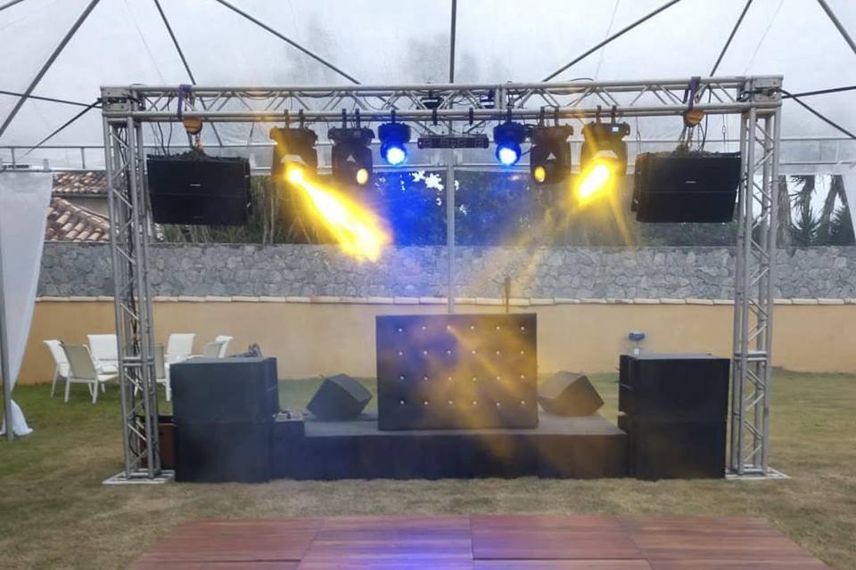 Palco montado 2