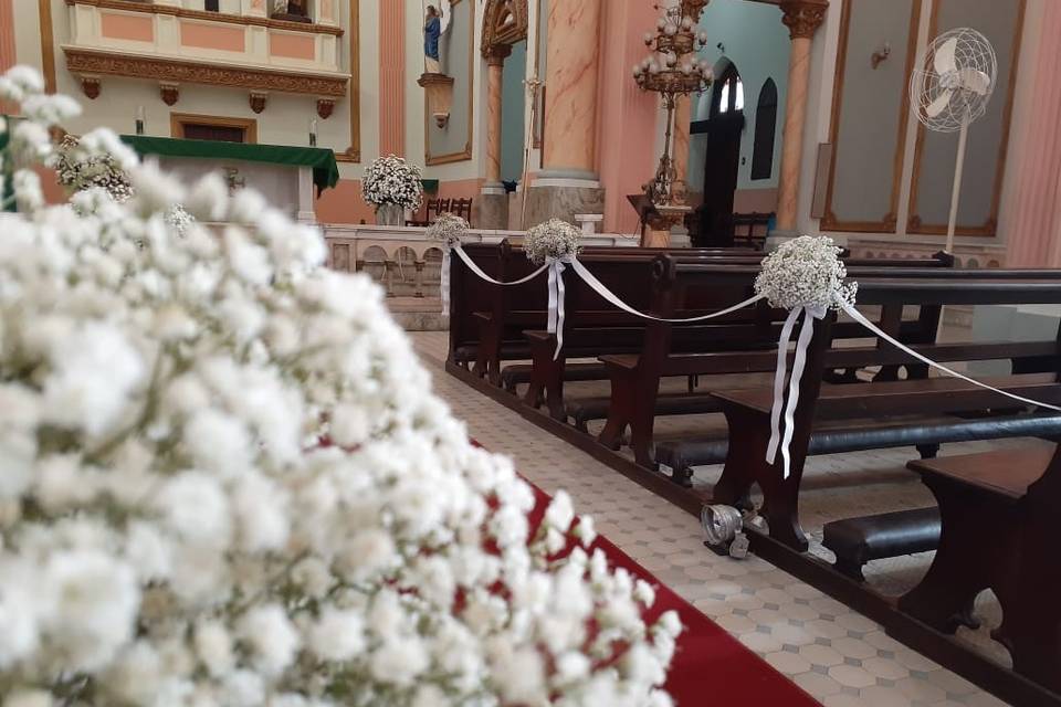 Bouquet de Chuva de Prata para