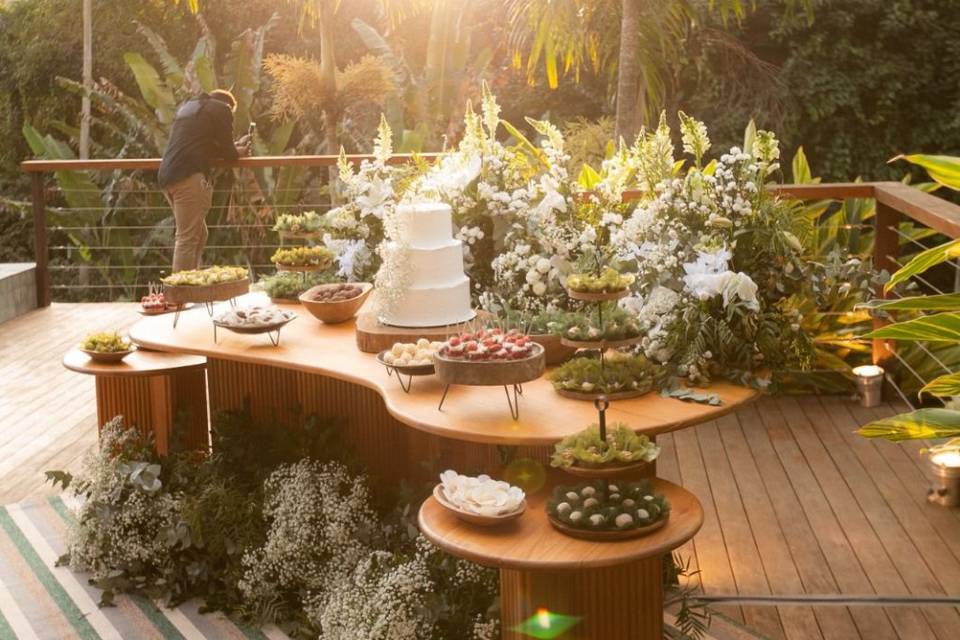 Arranjos para Mesa de Doce