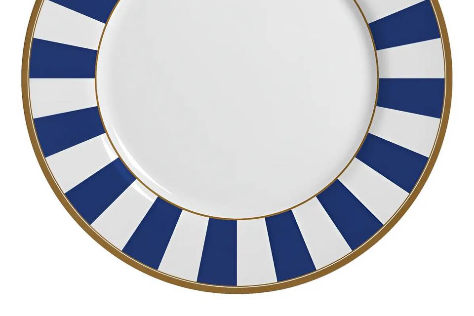 PRATO RASO STRIP AZUL
