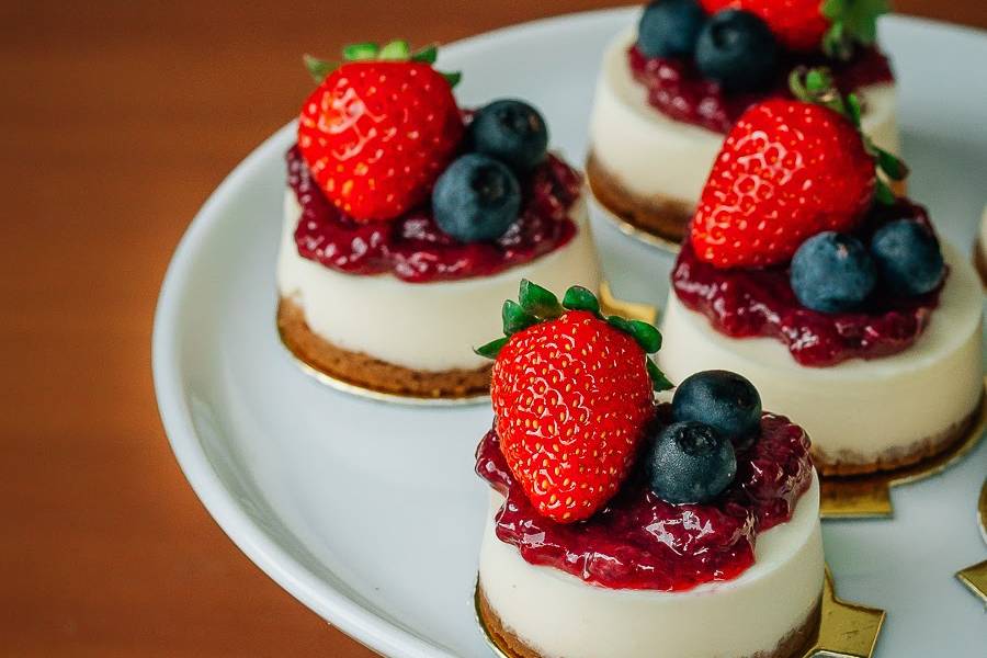 Cheesecake de frutas vermelhas