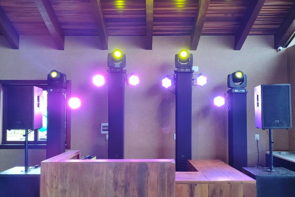 Som e Luz para DJ