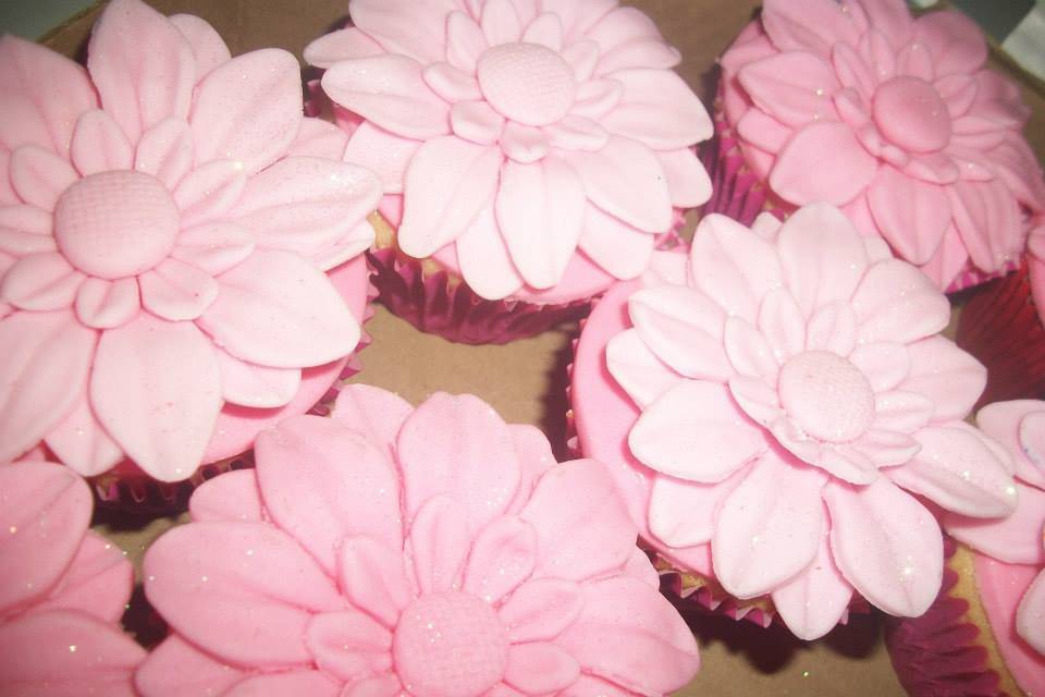 Cupcakes flor