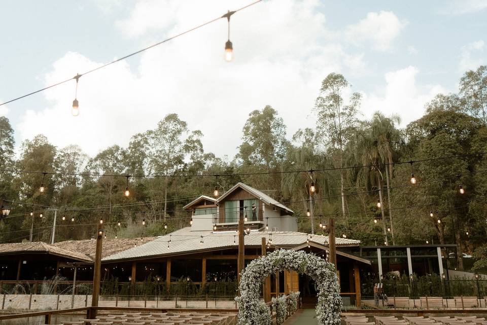 Área da cerimônia