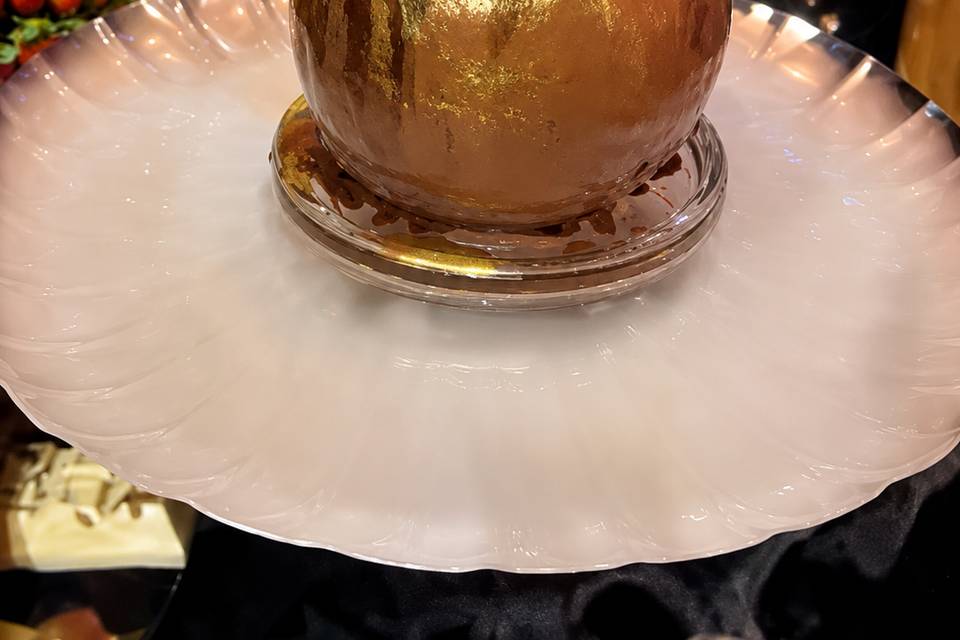 Esfera de Gelato Dourada