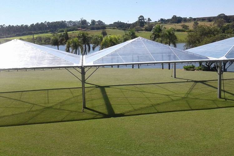 Tenda piramidal 20x20=400m2