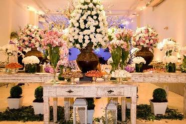 Mesa de rosas