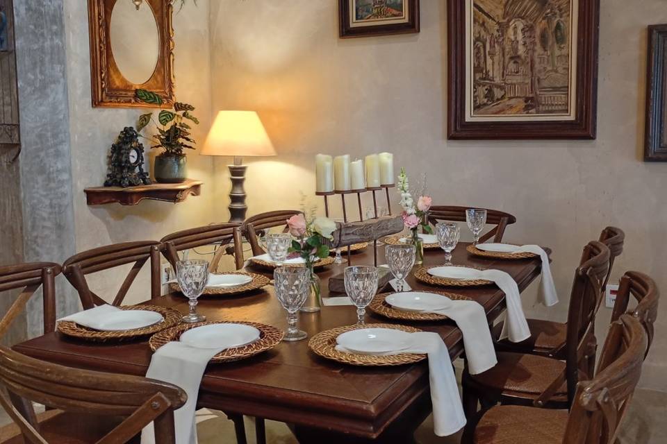 Mesa de convidados