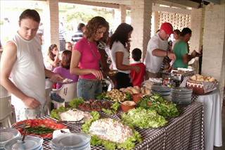 Serviço opcional de buffet