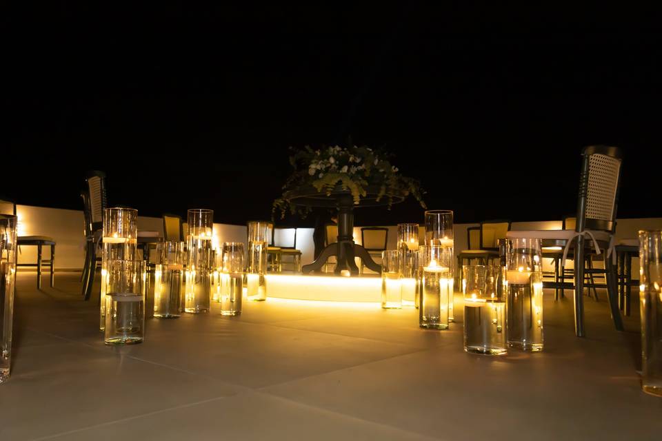 Terraço para cerimônias