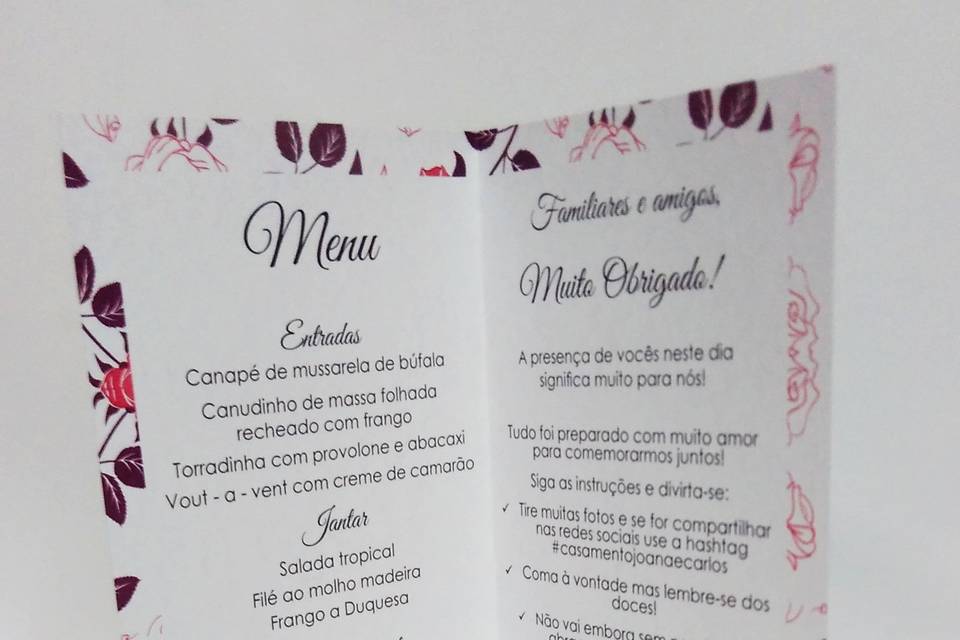 Menu de Festa