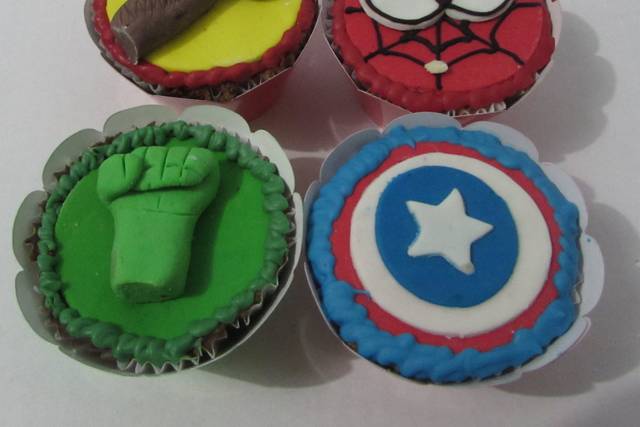 Cupcakes os vingadores