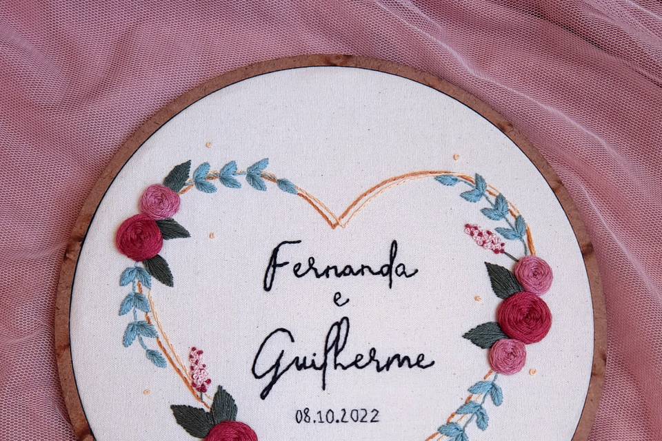 Floral em Coração