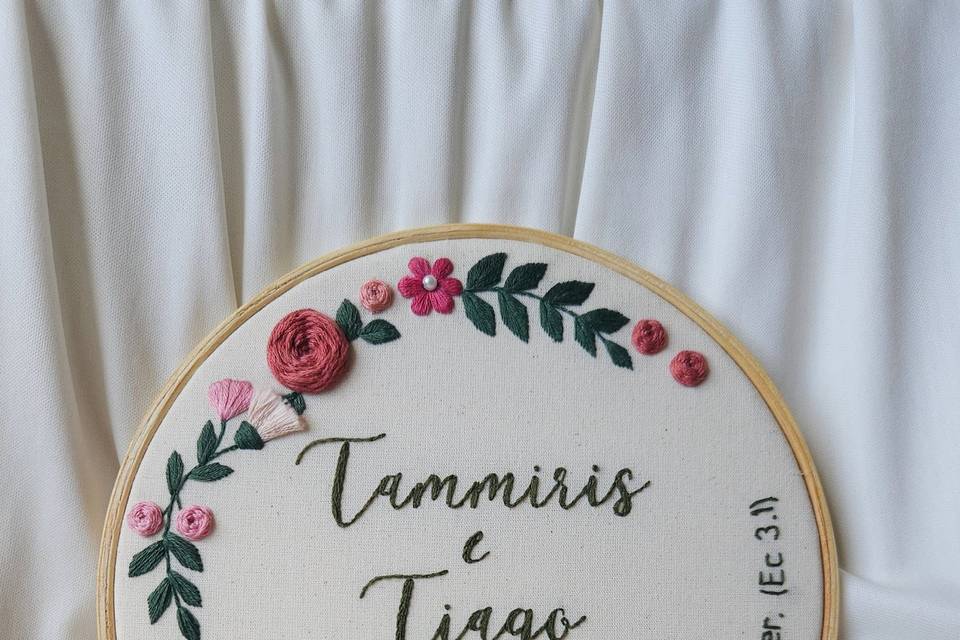 Floral com Frase