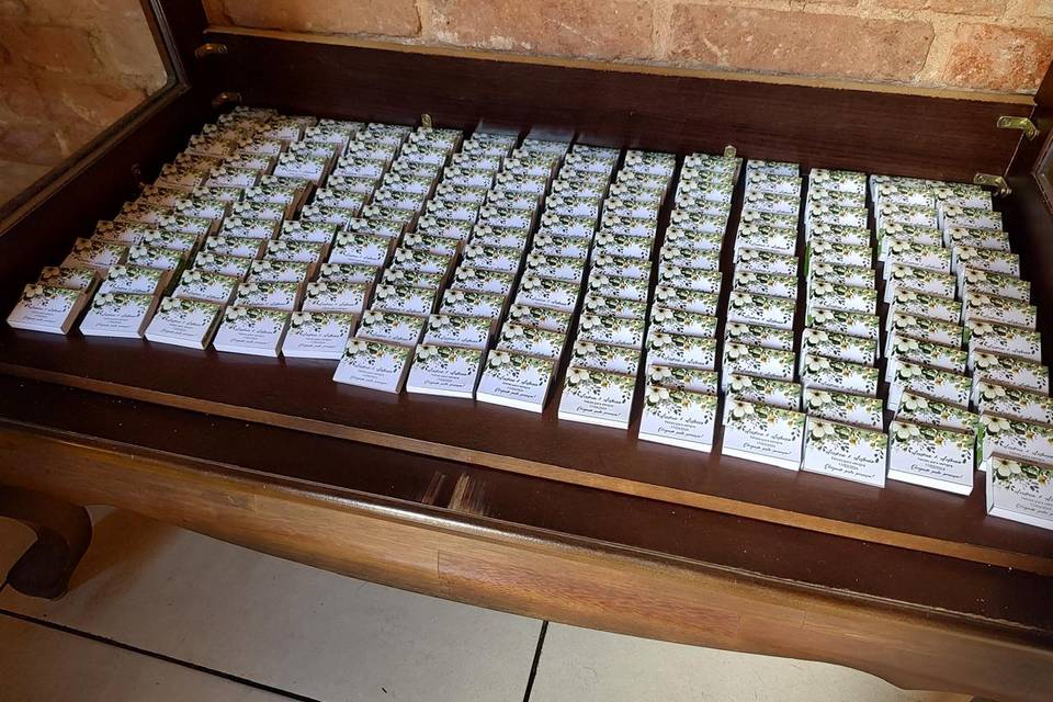 Cuidam de cada detalhe.