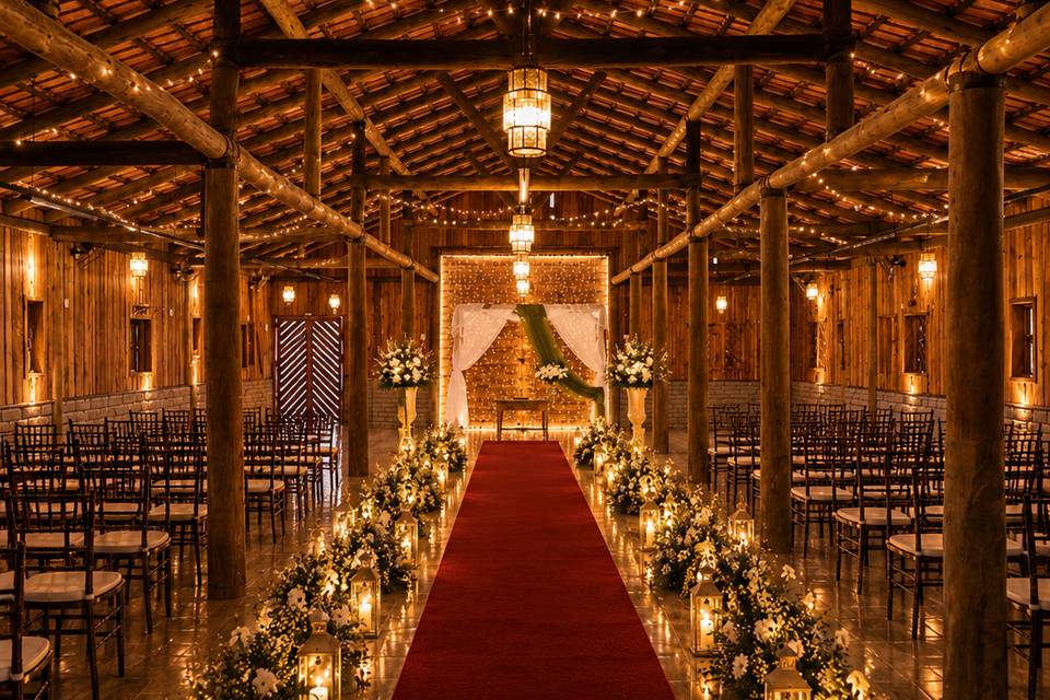 Decoração interno Casamento