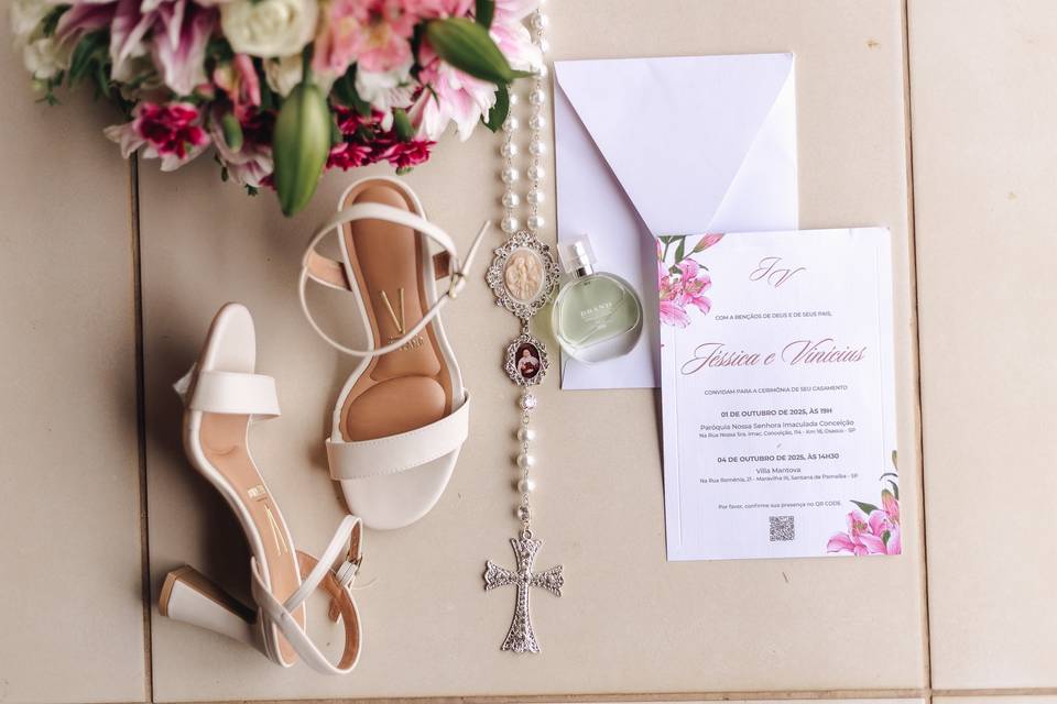 Convite de casamento