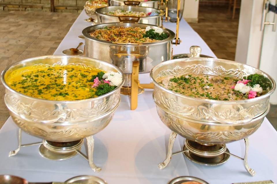 Mesa do buffet
