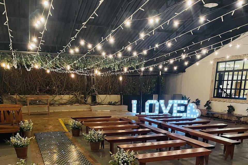 Cerimonial, passarela de Led