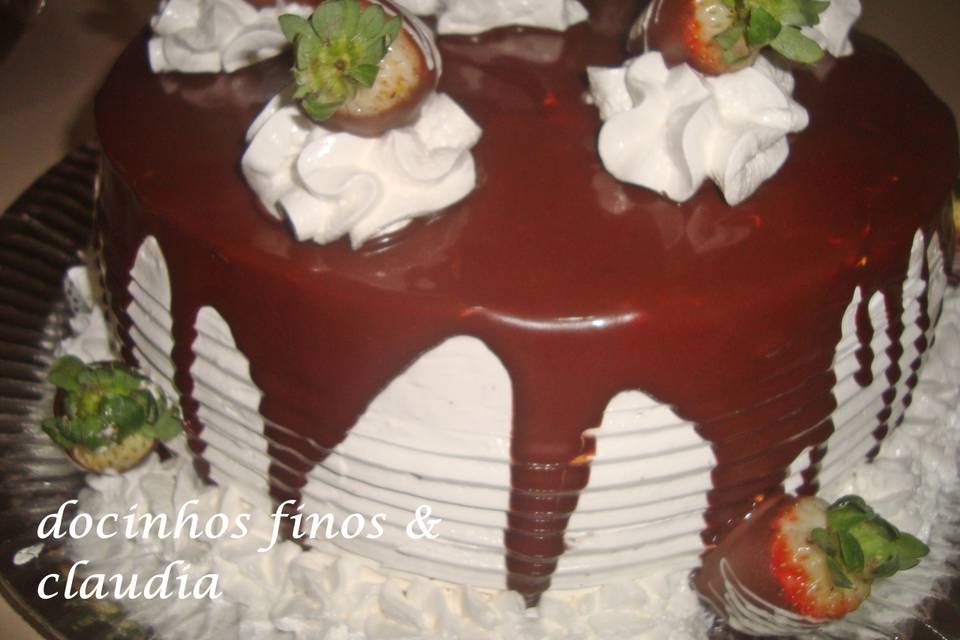 Torta trufado de chocolate bra