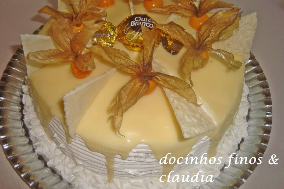 Torta ouro branco