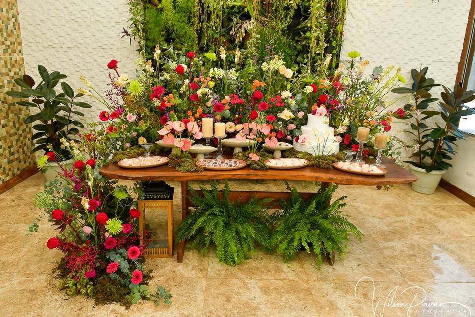 Mesa jardim