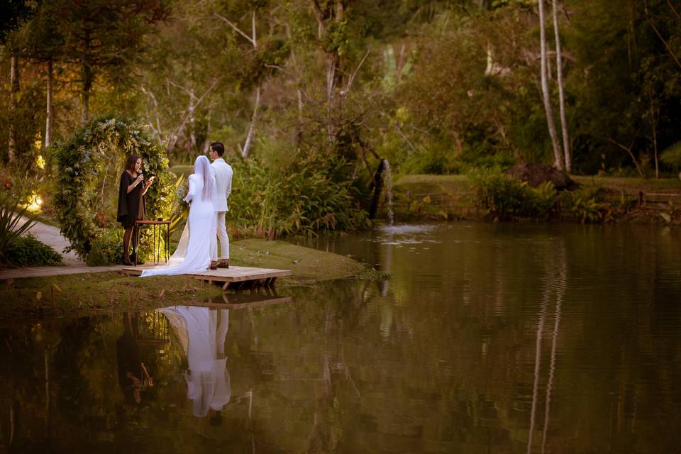 Casamento no lago