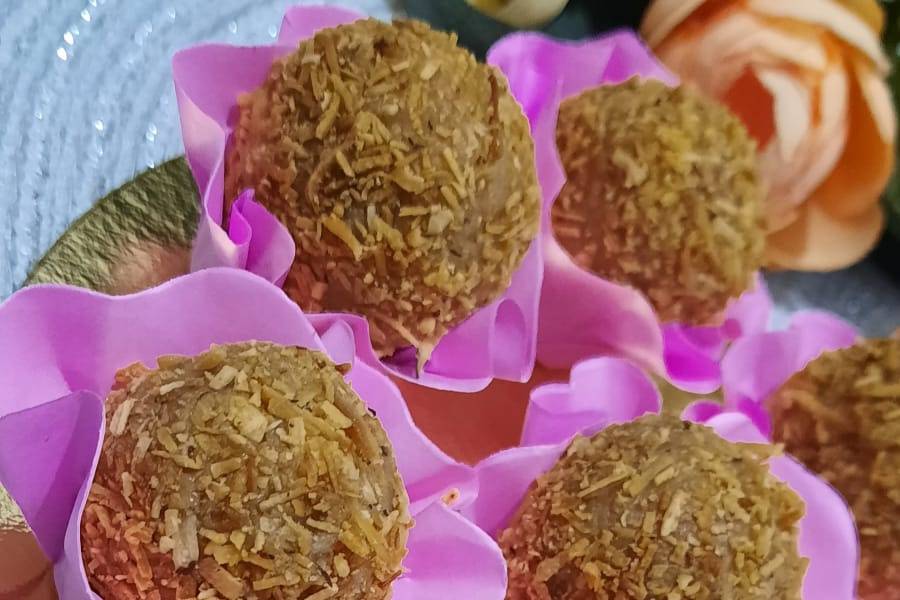 Brigadeiro de coco queimado