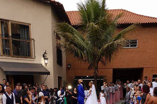 Casamento ao entardecer