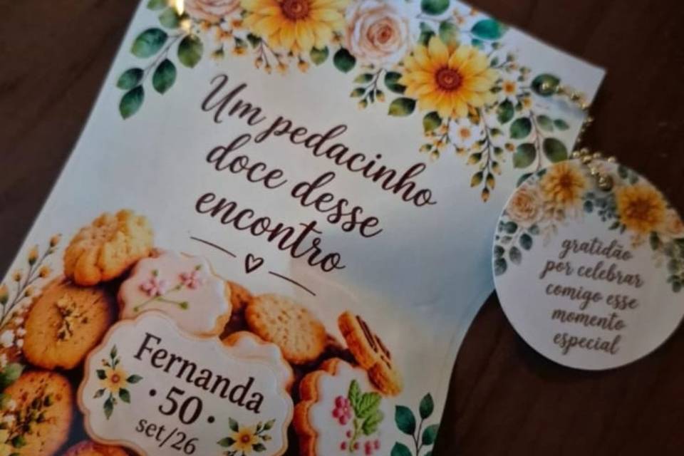 Lembrancinhas 50 anos