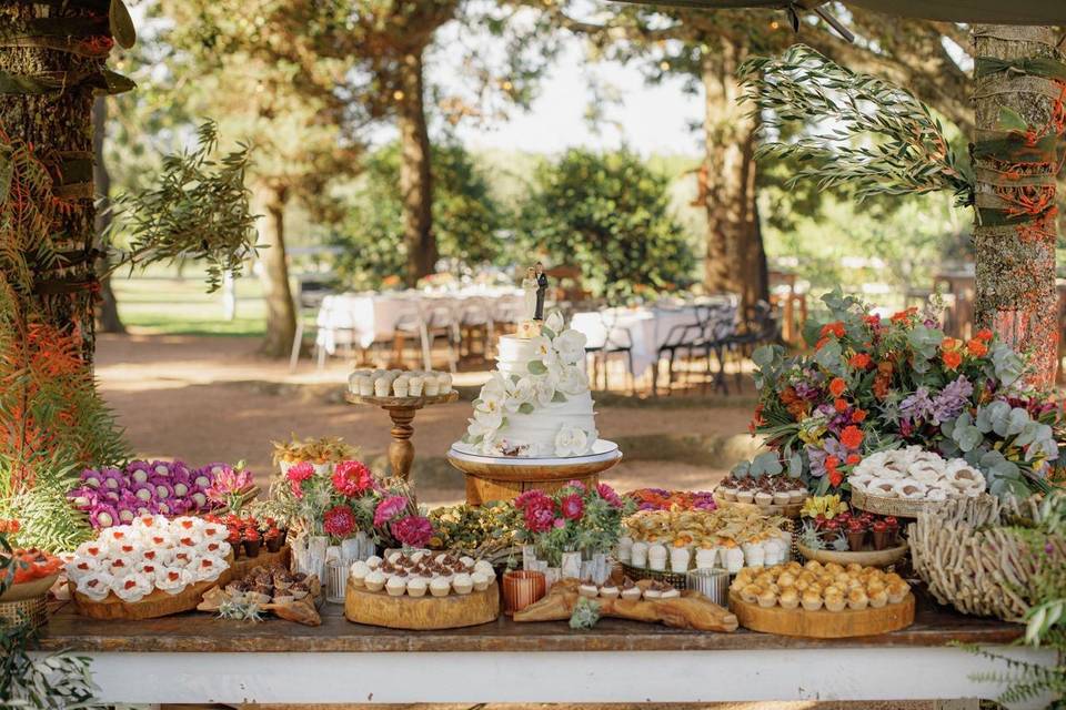 Mesa Casamento ao Ar Livre