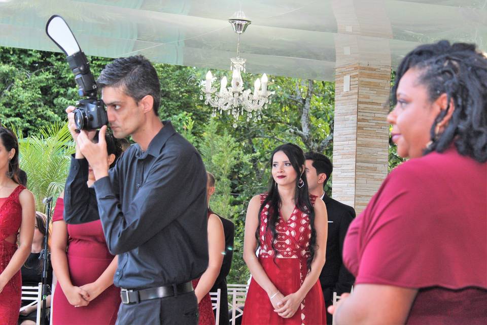 Padrinhos esperando