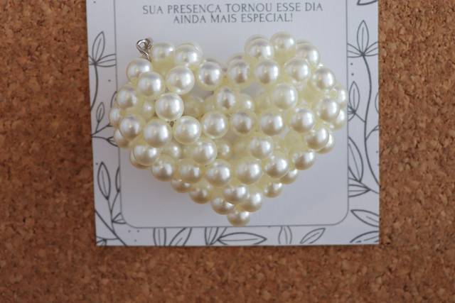 Chaveiro de Pérolas 3D