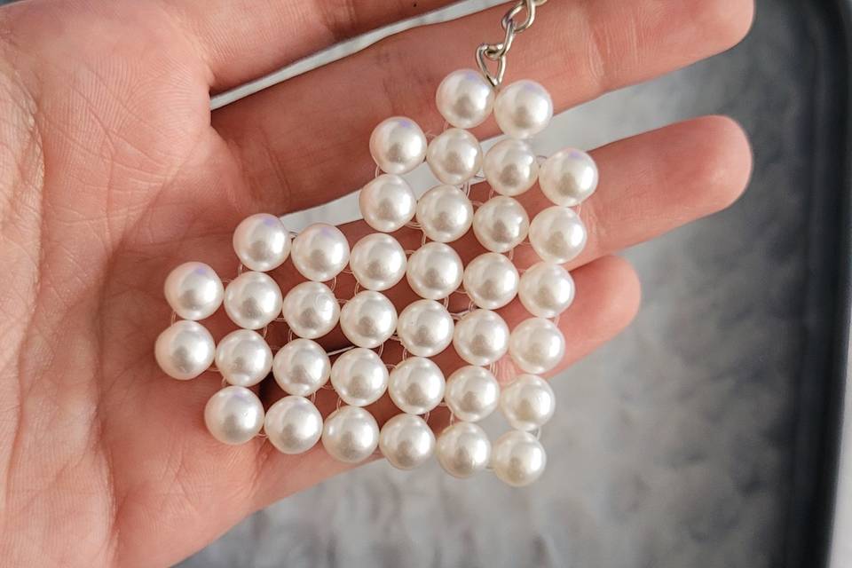 Chaveiro de Pérolas