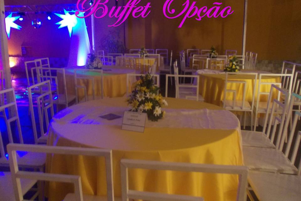 Buffet Opção Festas e Eventos