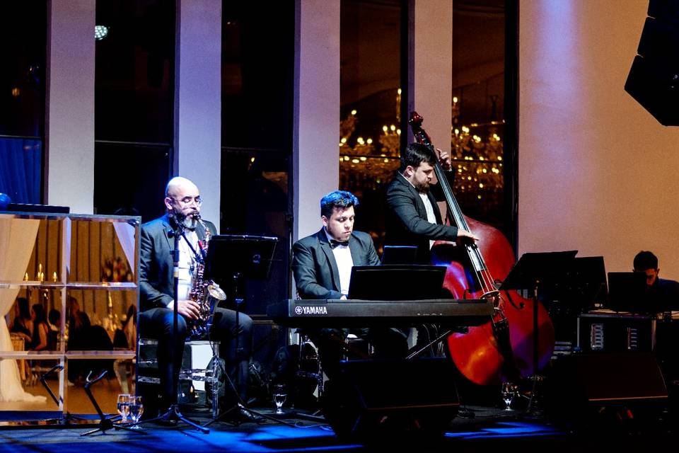 Trio de jazz para recepção