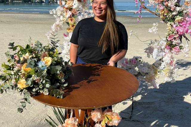 Celebrar um casamento na praia