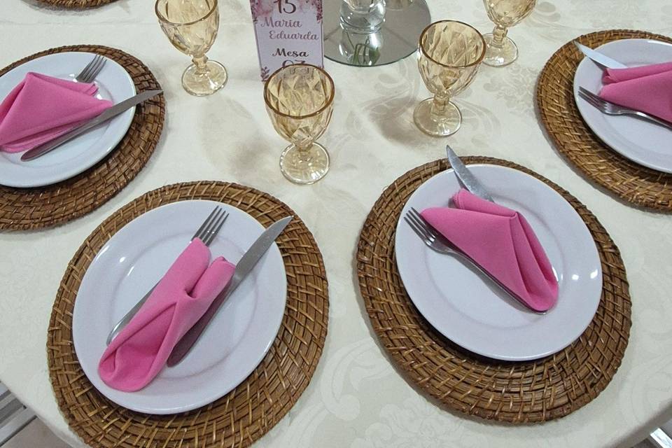Mesa de convidados
