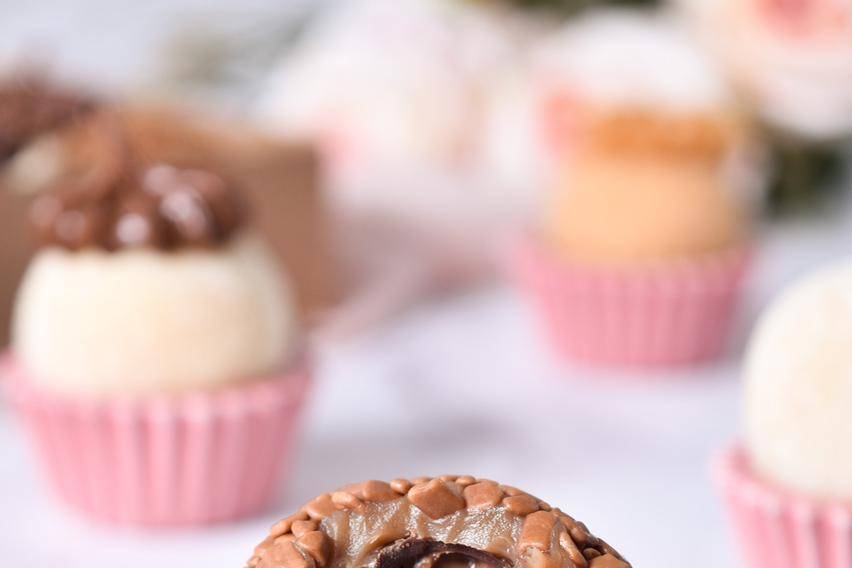 Brigadeiro belga recheado