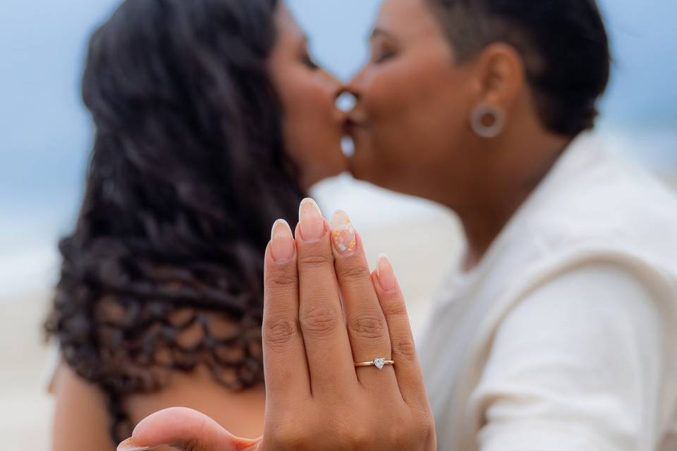 Pedido de Casamento na Praia
