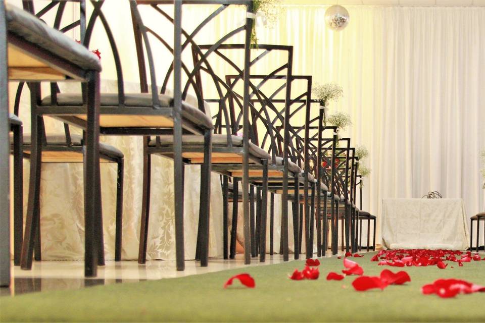 Decoração do casamento