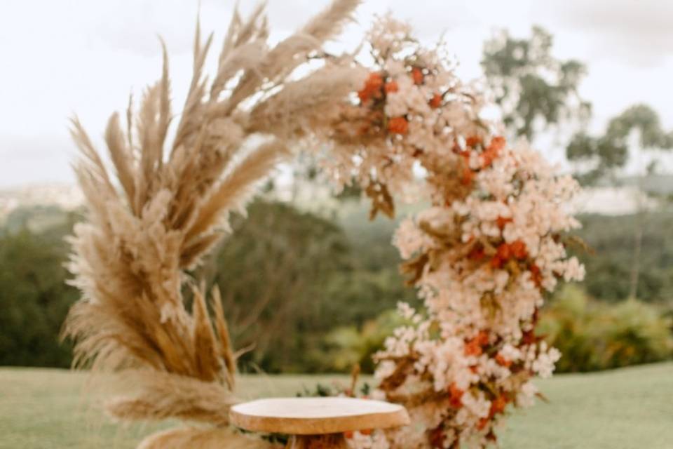 Altar decoração Cerimônia