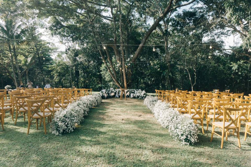 Decor cerimônia casamento