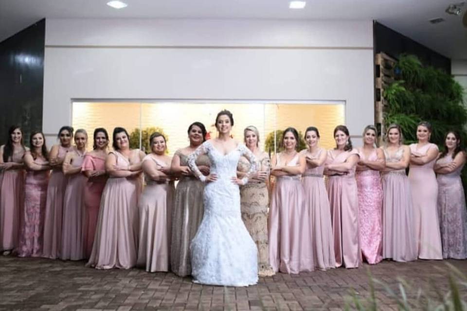 Madrinhas no rose...