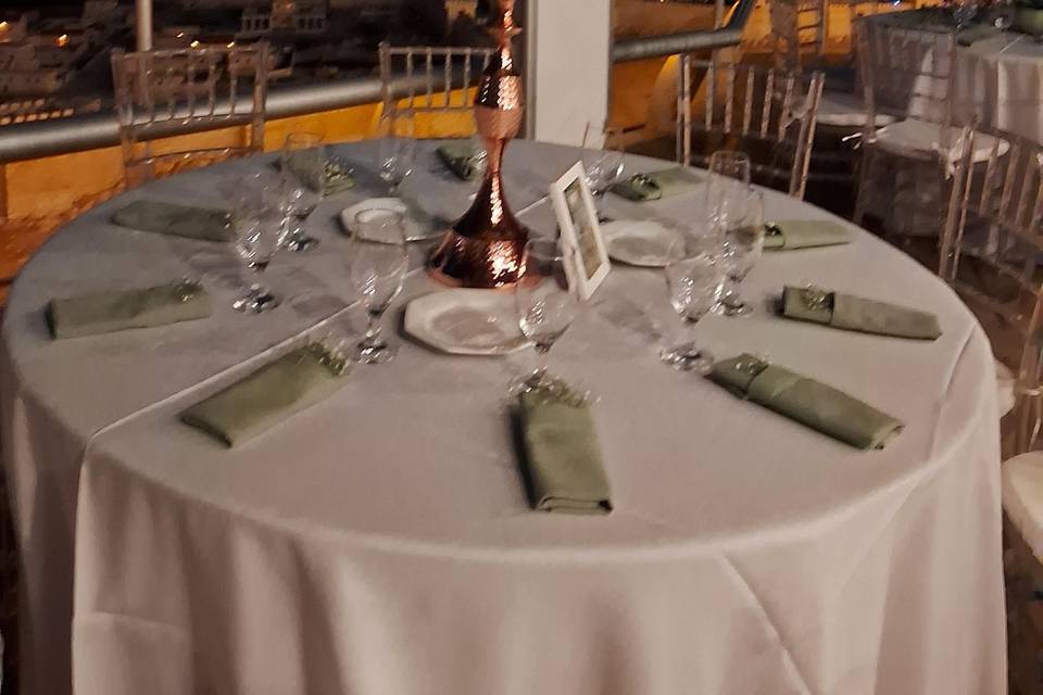 Mesa de convidados