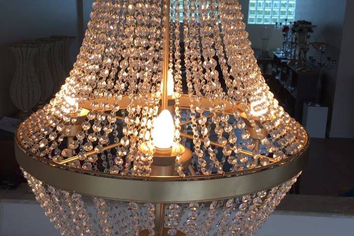 Lustre diametro 60cm locaçao