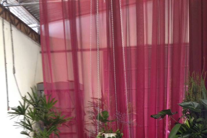 Boleira suspensa 60cm diametro