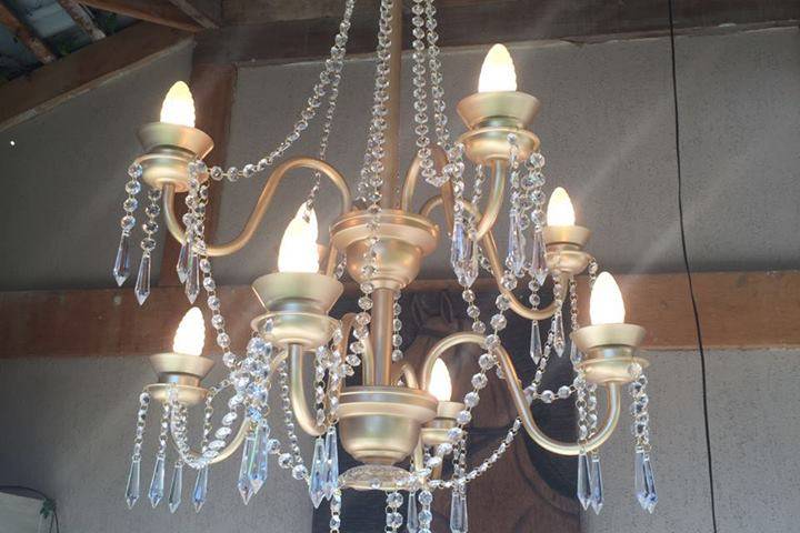 Lustre 8 braçso locaçao