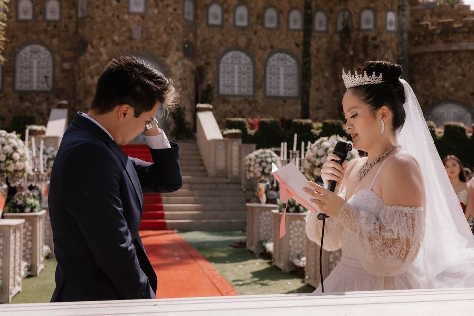 Casando no castelo